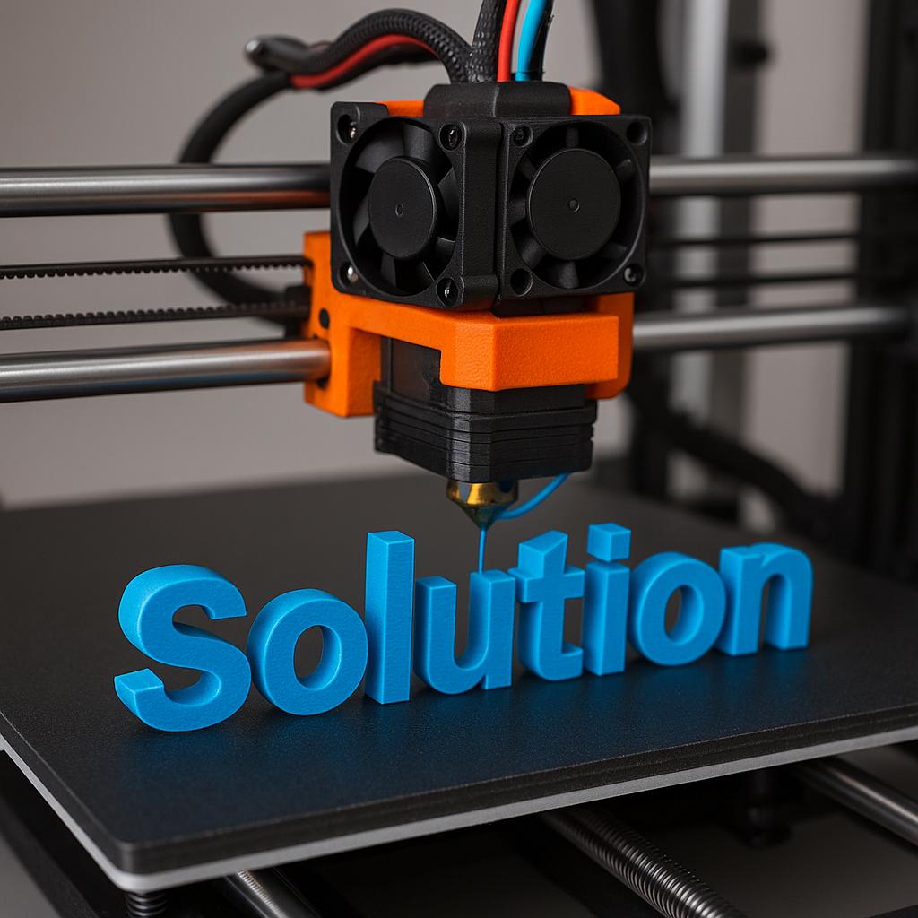 Impressora 3D em ação